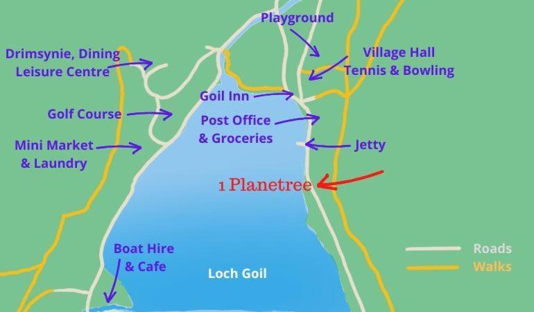 1 Planetree Cottage - Loch View Lochgoilhead Εξωτερικό φωτογραφία